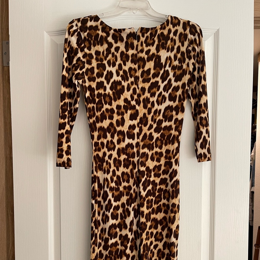 Jennifer Lopez leopard dress.